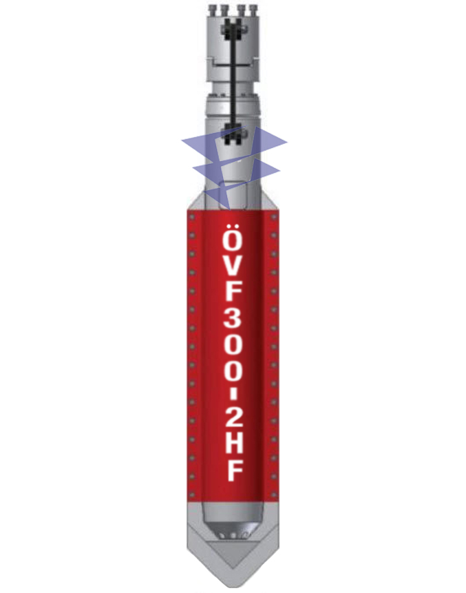 Иллюстрация к аппарату для виброфлотации грунта OVF 300-2HF