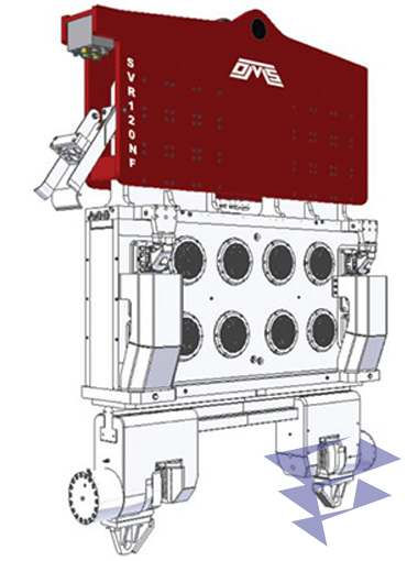 Иллюстрация к вибропогружателю нормальной частоты SVR 120 NF